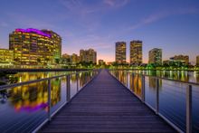 Downtown West Palm Beach Skyline