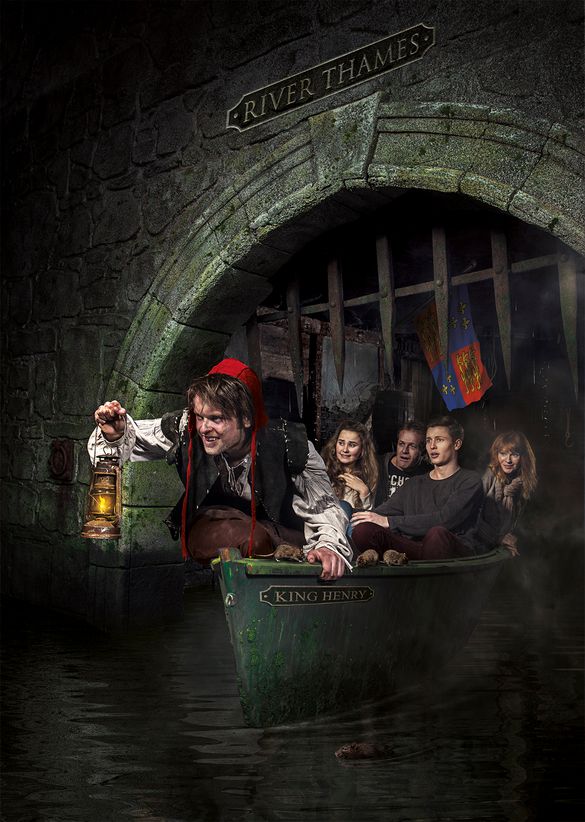 The Tyrant - the altogether darker new Boat Ride at the London Dungeon for May half term