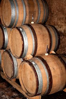 Wine barrels