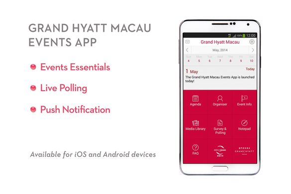 Grand Hyatt Macau Events App