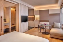 Guest room living area 