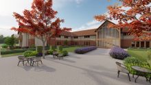 Courtyard – Sandburn Hall Hotel 