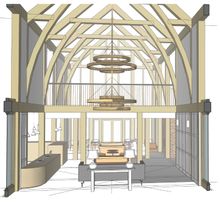 Main entrance/lobby – Sandburn Hall Hotel – crafted natural oak frame 