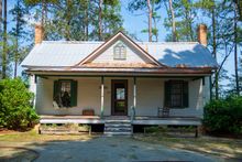 One of the historic homestead houses at the Tobacco Farm Life Museum that will be decorated and part of the historic, drive through Christmas Village event.