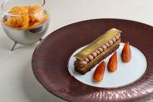 SPOON by Alain Ducasse - Apricot Chocolate (Father's Day Dinner Menu)