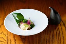 NOBU InterContinental Hong Kong - King Crab Tempura with Amazu Ponzu