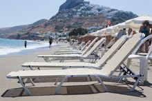 Skyros island beach