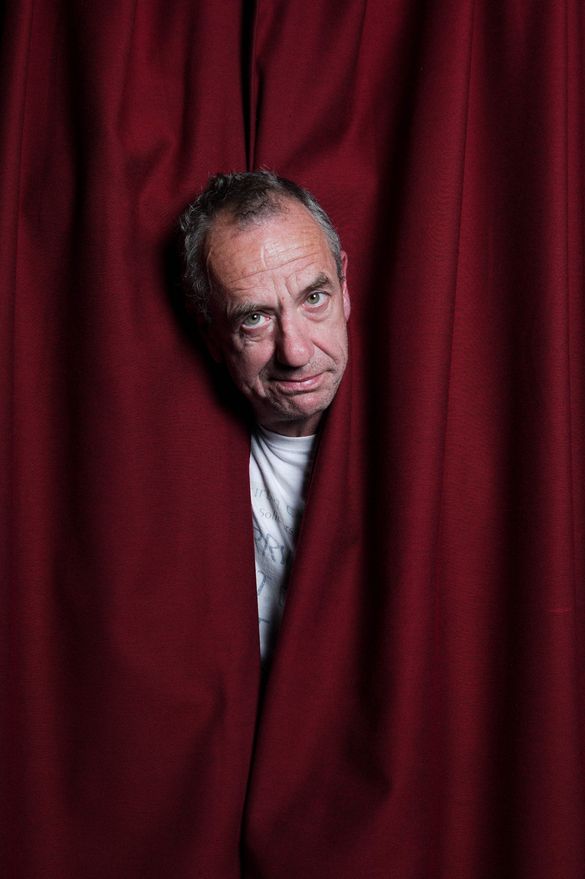 Arthur Smith at the Writers' Lab in Greece this summer