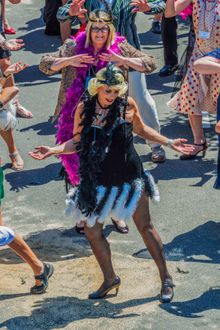 Festivals and events such as the Roaring 20s Festival are major tourist drawcards to the region. Photo: David Hill, Blue Mountai
