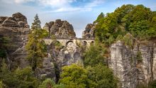 Bastei Bridge, Saxon Switzerland National Park
