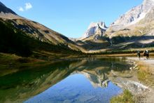Be rewarded with breathtaking vistas when you go hiking in the Alps