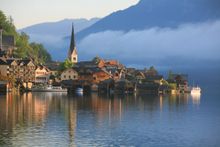 Hallstatt, one of the Salzkammergut regions most picturesque villages