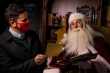 Surprise Santa in Stirling