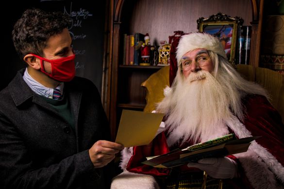 Surprise Santa in Stirling