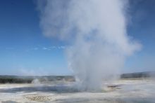 Daisy Geyser, Yellowstone National Park, USA