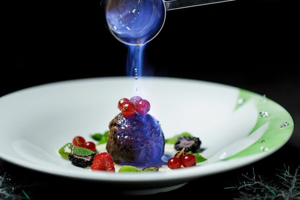 La Table French Brasserie Christmas Pudding