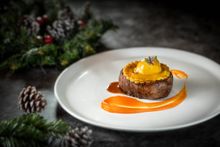 La Table French Brasserie Grilled US Prime Fillet of Beef with Beef Cheek Ravioli 
