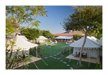 Tents at Ramathra Fort, India 