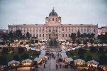 Christmas Market at Kunsthistorisches Museum Vienna 