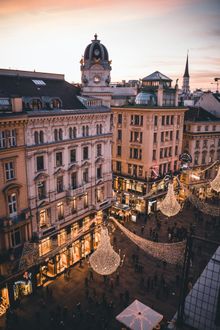 Christmas Lights at Graben, Vienna