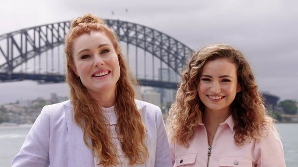 Jemma Rix and Courtney Monsma in Sydney