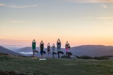 Australia's highest yoga at Thredbo's Yoga & Wellness Retreats