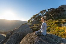 Relax and refocus with mountain meditations