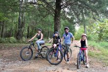 The North Ford St. Mountain Bike Trail offers trails for all skill levels.