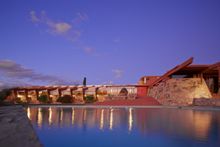 Taliesin West_Front evening