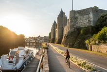Entlang des Kanals in Josselin