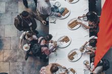 Town hall pancakes - when great sport events or prominent  people visit Copenhagen, they are often invited to have  Town hall pancakes  in the beautiful surroundings in the Copenhagen Town Hall. 