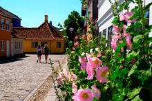 Hans Christian Andersen's birthplace in Odense, Denmark