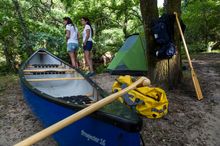 Mit Fl'eau an der Bucht von Arcachon