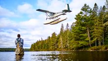 Maine fly fishing.