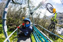 Thredbo has the only summer long chairlift access in the country