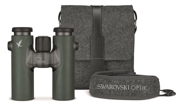 SWAROVSKI OPTIK CL Companion 8x30 binoculars with bespoke Northern Lights accessory package including field bag and carrying strap