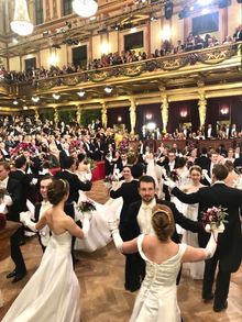 Ball of the Vienna Philharmonic at the Musikverein 