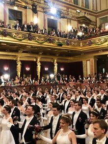 Ball of the Vienna Philharmonic at the Musikverein 