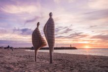 Sculptures by the Sea Cottesloe - Flutterland II by April Pine