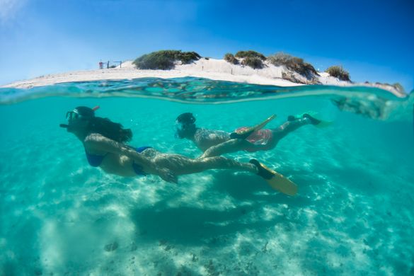 Turquoise Bay snorkelling Turquoise Bay snorkelling