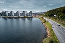 The Wave - or Bølgen - in Vejle.