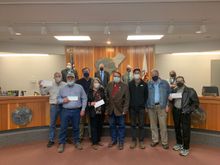Recipents of the Yosemite Mariposa County Tourism Bureau's sponsorship funds received their checks on March 16, 2021 at the Mariposa County Board of Supervisors Meeting. Funds go to local festivals and tourism based businesses.