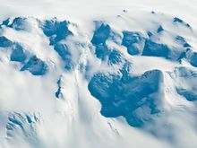 Antarctica from the air