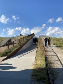 Tirpitz museum is naturally integrated into the beautiful landscape between Blåvand and Ho Bugt in the western part of Jutland..