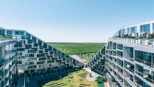 8TALLET (i.e. the number 8) follows in the footsteps of the VM Mountain from 2008, being selected as the winner of the Housing category at the World Architecture Festival 2011 for demonstrating commitment and excellence on many levels.