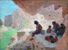 The Lookout by William R. Leigh