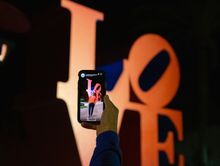 “LOVE” by Robert Indiana Photo by Chris Loomis