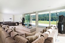 Views of the lake from The Loft in St Moritz