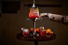 QT Sydney's Negroni Fountain