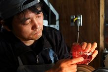 Edo Kiriko cut glass